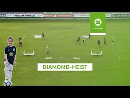 Warmup Soccer Exercise for Youth Soccer Training | Diamond Heist