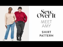 Meet the Amy Shirt Sewing Pattern - Sew Over It