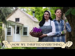 How We Thrifted EVERYTHING for our Vintage Cottage🧺Budget Home Decor Ideas