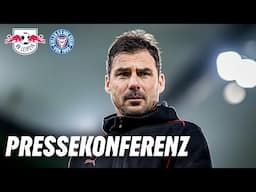 Pressekonferenz nach RB Leipzig - Holstein Kiel | Bundesliga