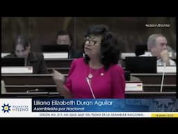 Asambleísta Liliana Durán - Sesión 011 - #LeyIntegridadPública