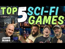 Top 5 Sci Fi Games With Jason Blake | WHISKEY WEDNESDAY LIVE @ 8!