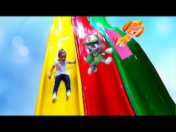 Count Backwards with Alice and Five Little Monkeys | Educational Songs for Kids
