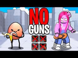 NO GUN CHALLENGE In Roblox Rivals