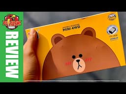 Unboxing Mini 4WD Brown Racer LINE Friends – Tamiya FM-A Limited Edition!
