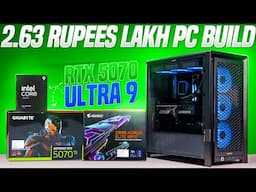 4K GAMING & WORKSTATION BEAST! Intel Ultra 9 285K & RTX 5070 Ti | Ultimate Black Theme PC Build