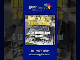 How to Avoid Solar Scams and Get the Best Deal on Solar