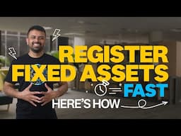 Register fixed assets fast