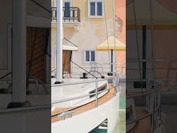 Let’s build a sailboat in Blender #blender3d #3dillustration #b3d #3dmodeling