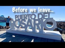 Puerto Del Rosario Walking Tour PLUS Delays at Fuerteventura Airport!
