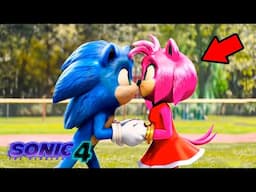 LEAKED "AMY ROSE AND SONIC" KISS SCENE IN SONIC MOVIE 4!