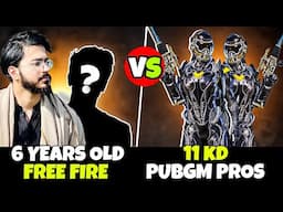 6 Year OLD Free Fire Pros REVENGE From 11 KD PUBGM Pros😱