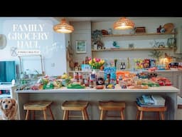GROCERY HAUL & MEAL PLAN FOR A FAMILY OF FIVE | APRIL 2025
