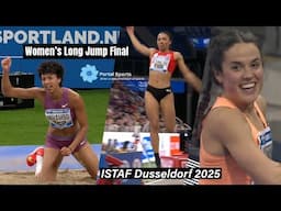 Women's Long Jump Final, ISTAF Dusseldorf 2025 #malaikamihambo #womenslongjump
