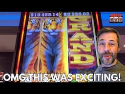 I'VE NEVER SEEN A BONUS LIKE THIS BEFORE! Rising Hu Gold Slot Machine BIG WIN!