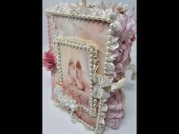 Shabby Chic Pink Ballerina 4 Signature Junk Journal