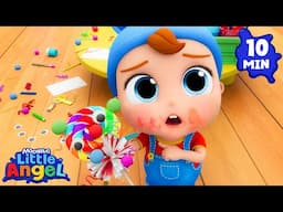The Best Lollipop Songs Compilation 🍭 Little Angel Nursery Rhymes and Kids Songs