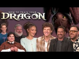 Behind the Scenes w/ The Cast of How To Train Your Dragon | HTTYD Interview