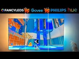 Philips Hue VS Govee VS FancyLEDS | BEST TV LED Backlight Kit