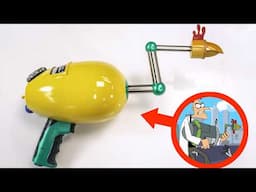 Adam Savage Builds a Real "Chicken Replace-Inator"