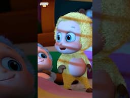 Ten In The Bed | Ten Little Monkey | nursery rhymes and kids songs #shorts #shortsfeed #kids