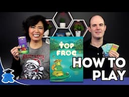 Top Frog - Official How to Play. Complete, Clear, Concise Board Game Tutorial.