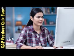 SAP live freshers quiz events 2025 | sap quiz for beginners | sap mm quiz questions | sap mm online