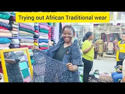Trying out African Traditional Wear (Gomesi) for Our friends Introduction Ceremony @veronicaug