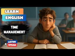 Time Management  - Improve Your English | English Listening & Speaking Practice