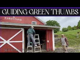 SETTING UP THE FARM STORE / FLOWER FIELD GARDEN TOUR