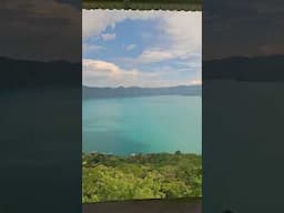 Lago de Coatepeque color turquesa 🥰