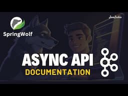 AsyncAPI + Kafka Microservices 🔥 | SpringWolf Auto-Docs in Spring Boot (Zero Config)