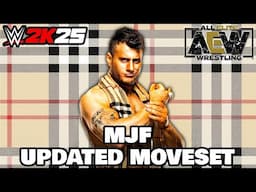 WWE 2K25 MJF Updated Moveset + Superstar Settings