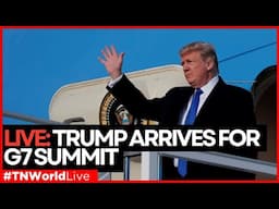 LIVE: U.S. President Donald Trump Arrives in Calgary for G7 Summit | Times Now World LIVE