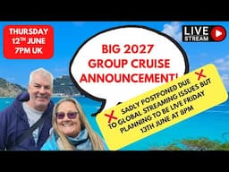 CANCELLED DUE TO STREAMING ISSUES - NEW LIVE RESCHEDULED FOR FRIDAY 13TH JUNE AT 8PM