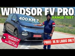 MG Windsor EV Pro Drive SHOCKING Review with Range Test | I Is it Worth the Price or Just Hype !
