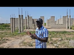 Building in Ghana 🇬🇭; Engineer Manaf Redesign an Existing project into 4unit -8bedroom Apt