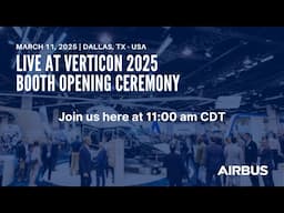 Booth opening ceremony at VERTICON 2025