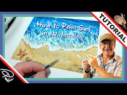 WATERCOLOR Seascape TUTORIAL for Beginners