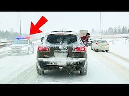 When Stupid Drivers Get Caught By Cops...