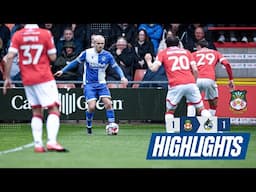 Extended Highlights | Wrexham 1-1 Bristol Rovers