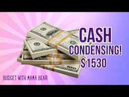 Cash Condensing! Can we do it?! | Happy Mail @Jeanettesjourney #budgeting