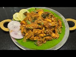 பிச்சு போட்ட சிக்கன் வறுவல் இப்படி செய்ங்க செம டேஸ்ட்/ pichu pota chicken fry/ shredded chicken fry