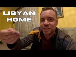 I ate dinner at my Libyan guide's house