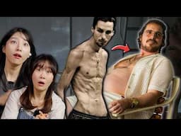 Korean Girls React to Hollywood Stars' Shocking Weight Transformations | 𝙊𝙎𝙎𝘾