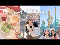 a day in Tokyo DisneySea!🪸🫧🏰 |  rides, everything I ate, duffy, tips & more!