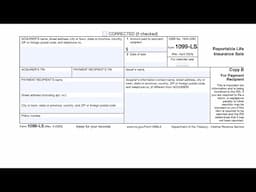 IRS Form 1099-LS walkthrough (Reportable Life Insurance Sale)