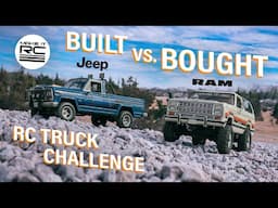 My Custom Built RC Jeep VS a RTR Ram 🏁 Only 1 Survived! 🪦