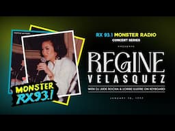 Regine Velasquez on RX 93.1 Monster Radio Concert Series (Interview + Performances)