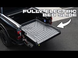 Ford Ranger 2023+ Aeroklas Electric Sliding Bed Tray / Cargo Slide